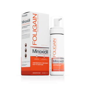 FOLIGAIN Advanced Hair Regrowth Treatment Foam For Men with Minoxidil 5% (177 ml)
