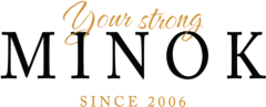 MINOK Logo 2024 - Your strong hair - SINCE 2006